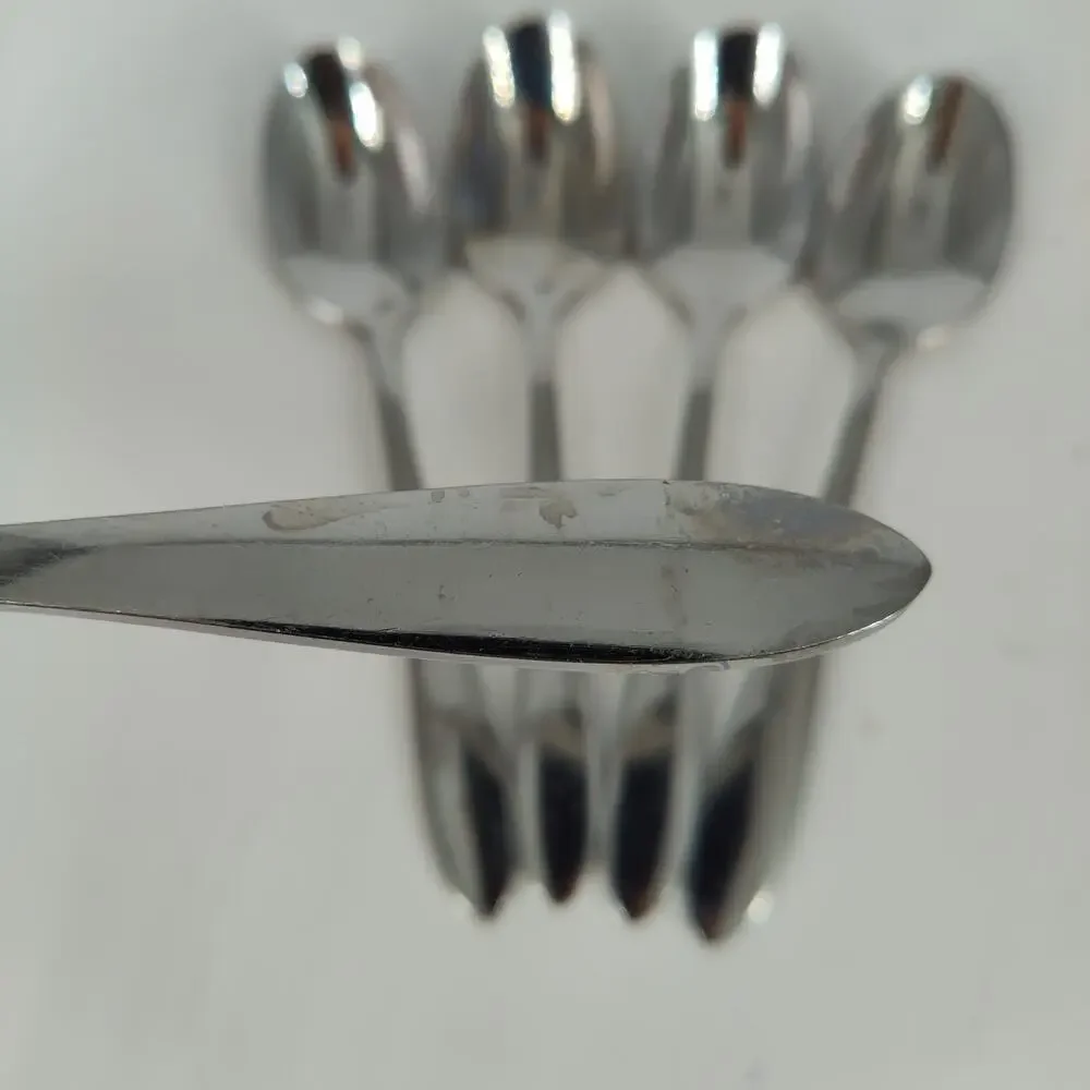 5X Tsp Oneida MOONCREST JENNIFER LUANN TRISTA Stainless TEASPOONS Flatware
